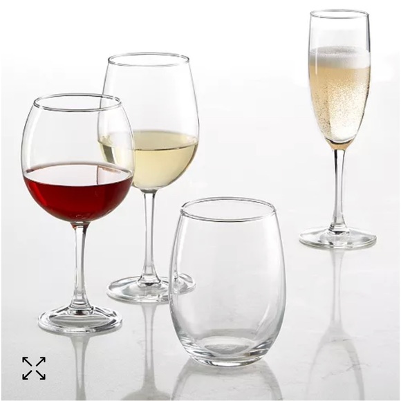 Martha Steward essentials 12-Pc. Flutes Set, Created for Macy's - Picture 2 of 2